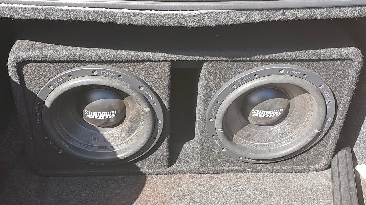 Sundown 12 inches Hifonics high/low amp