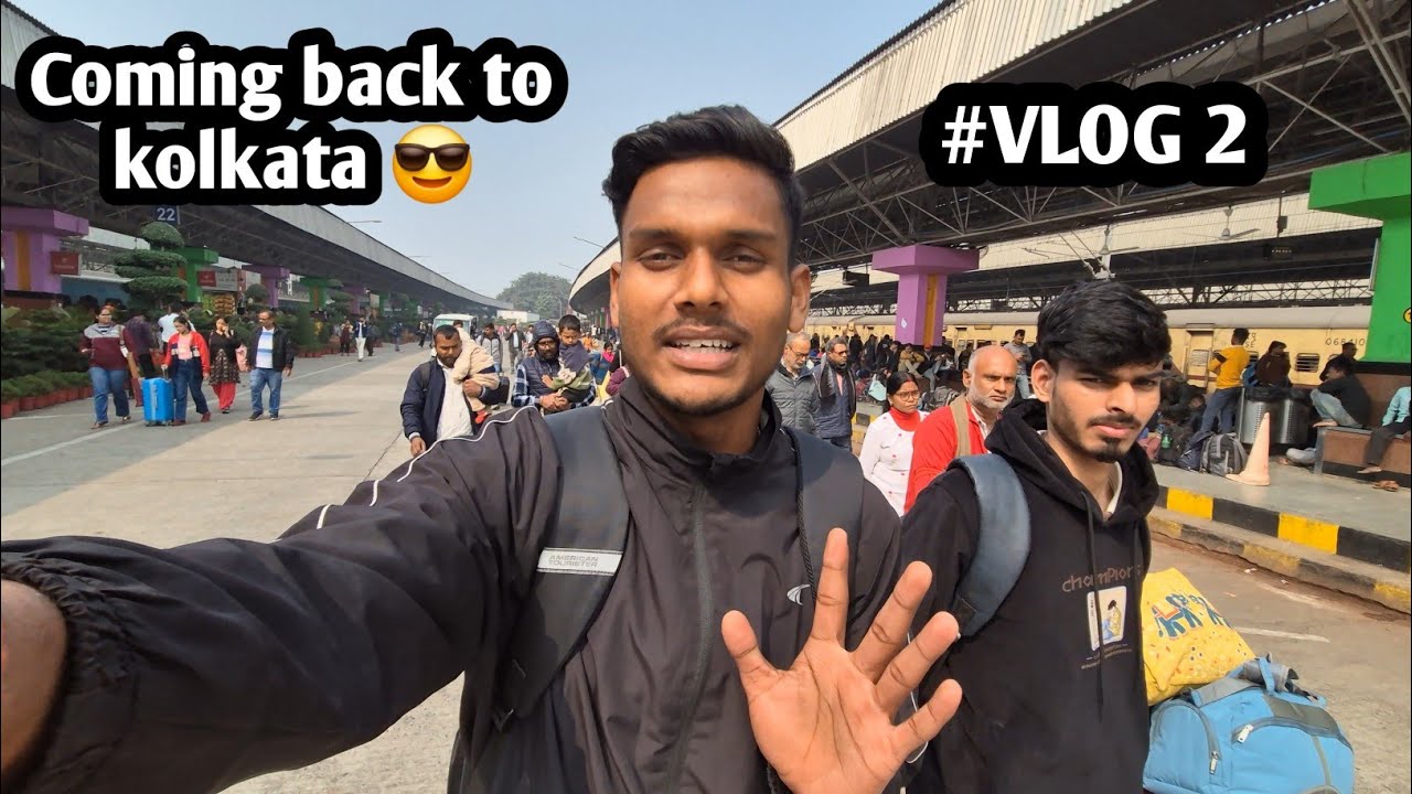 Exam ke chakkar me kolkata wapas aana pada 🥲.. Ghatshila to Howrah Vlog 📸🥰..