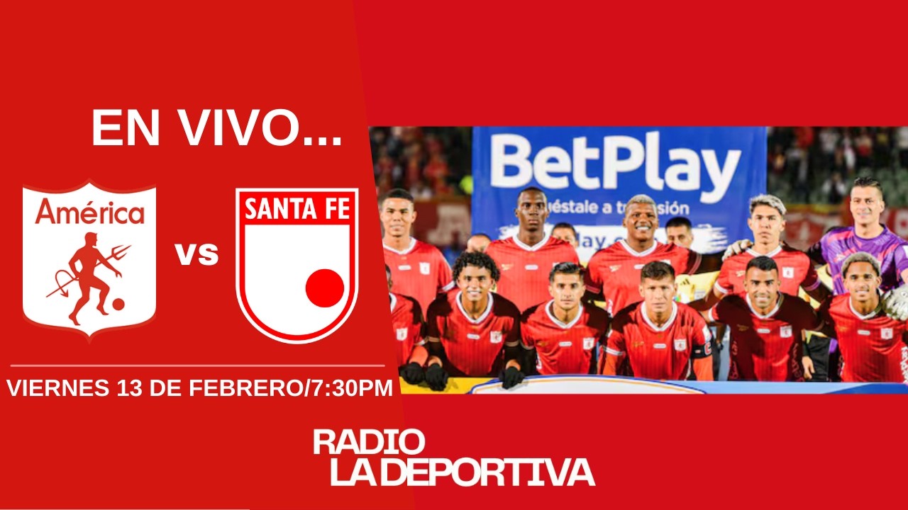 🔴América 1 - 0  Santafé, Fecha 6, Liga 1 2026.
