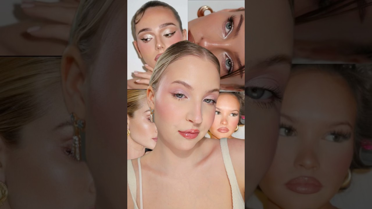 soft feminine makeup🌸✨