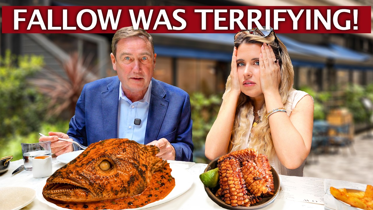 I Tried London's BUSIEST Restaurant Fallow! ft Gary Eats!