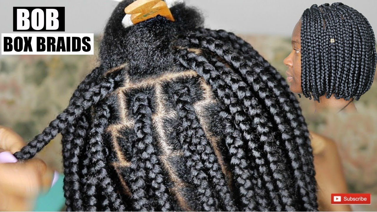 HOW TO BOB BOX BRAIDS TUTORIAL