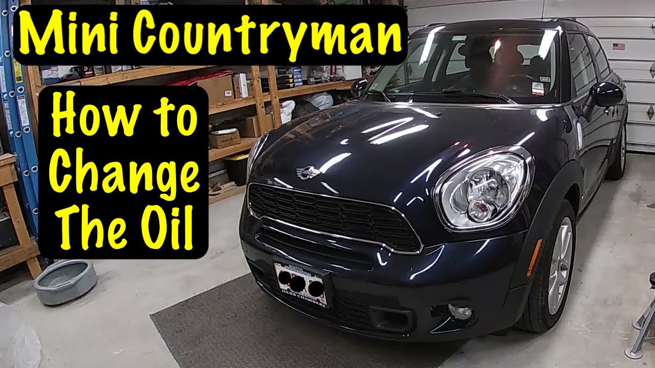 Замена масла Mini Cooper S Countryman своими руками