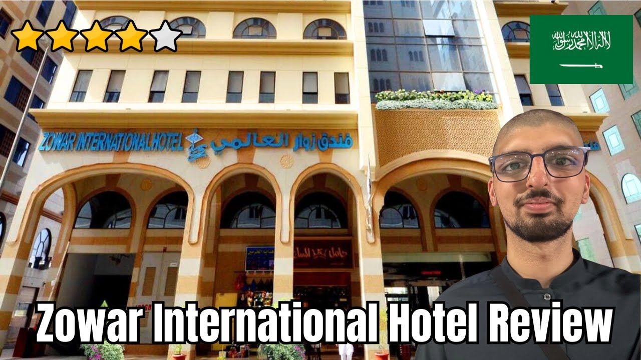 MY FIRST 4 STAR HOTEL EXPRESSION! | Zowar International Hotel Review | Madinah, Saudi Arabia 🇸🇦