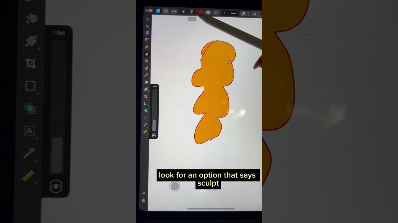 Affinity Designer 2 for iPad tips and tricks: The Sculpt Tool