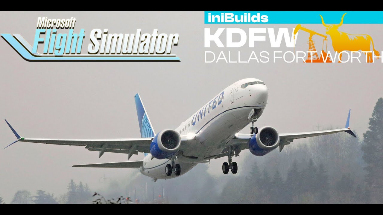 MSFS 2024 ULTRA SETTINGS  ✈️ Exploring IniBuilds Dallas Forth Worth  KDFW