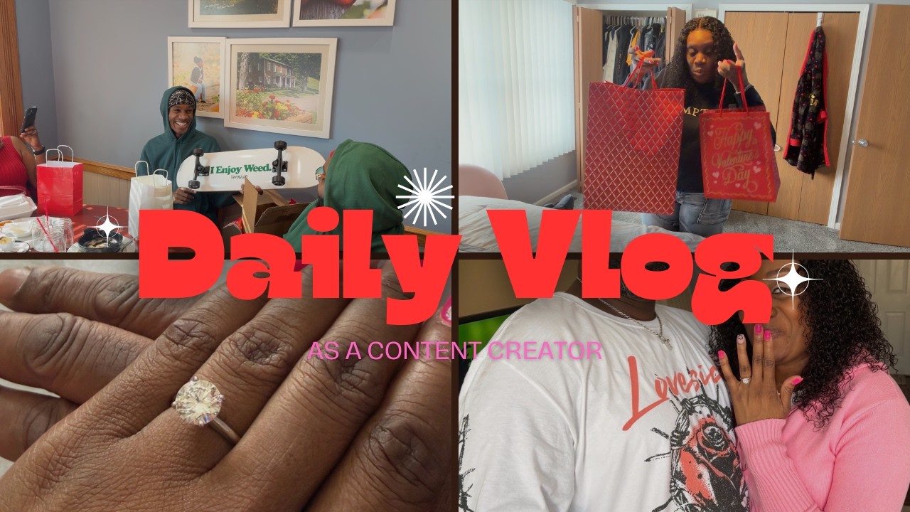 VLOG | Celebrating My Nephews Birthday with the Entire Family | Surprise Valentines Day Engagement
