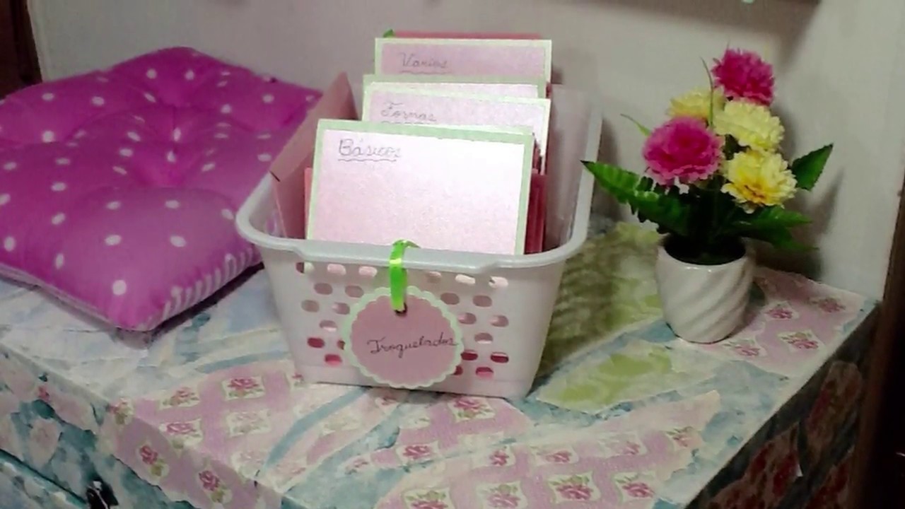 COMO ORGANIZAR FIGURAS TROQUELADAS / TIPS DE ORGANIZACIÓN SCRAPBOOKING