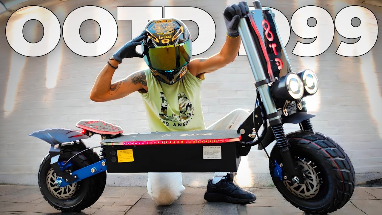 OOTD D99 😱 SUCESSO Absoluto a 100KM/h na MELHOR Trotinete Elétrica Preço/Qualidade!
