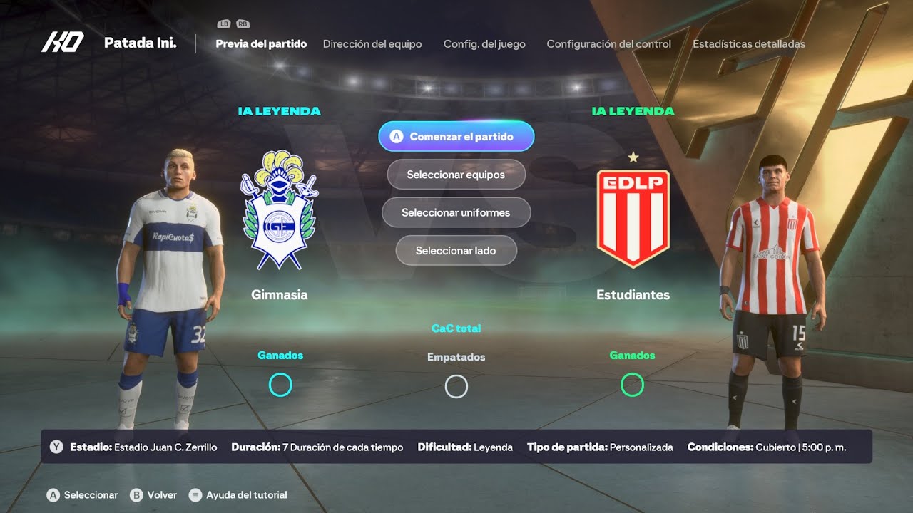 Gimnasia vs Estudiantes - EA FC 26 - XBox Series S