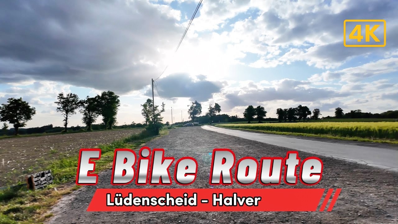 🚴 E-Bike Tour from Lüdenscheid to Halver | Scenic Cycling Route in Germany