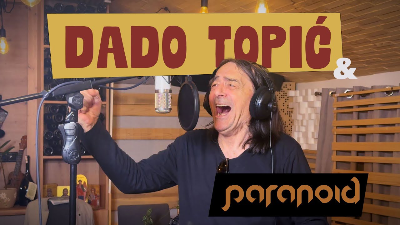 Paranoid feat. Dado Topić - Ti si me najviše boljela [Studio session footage]