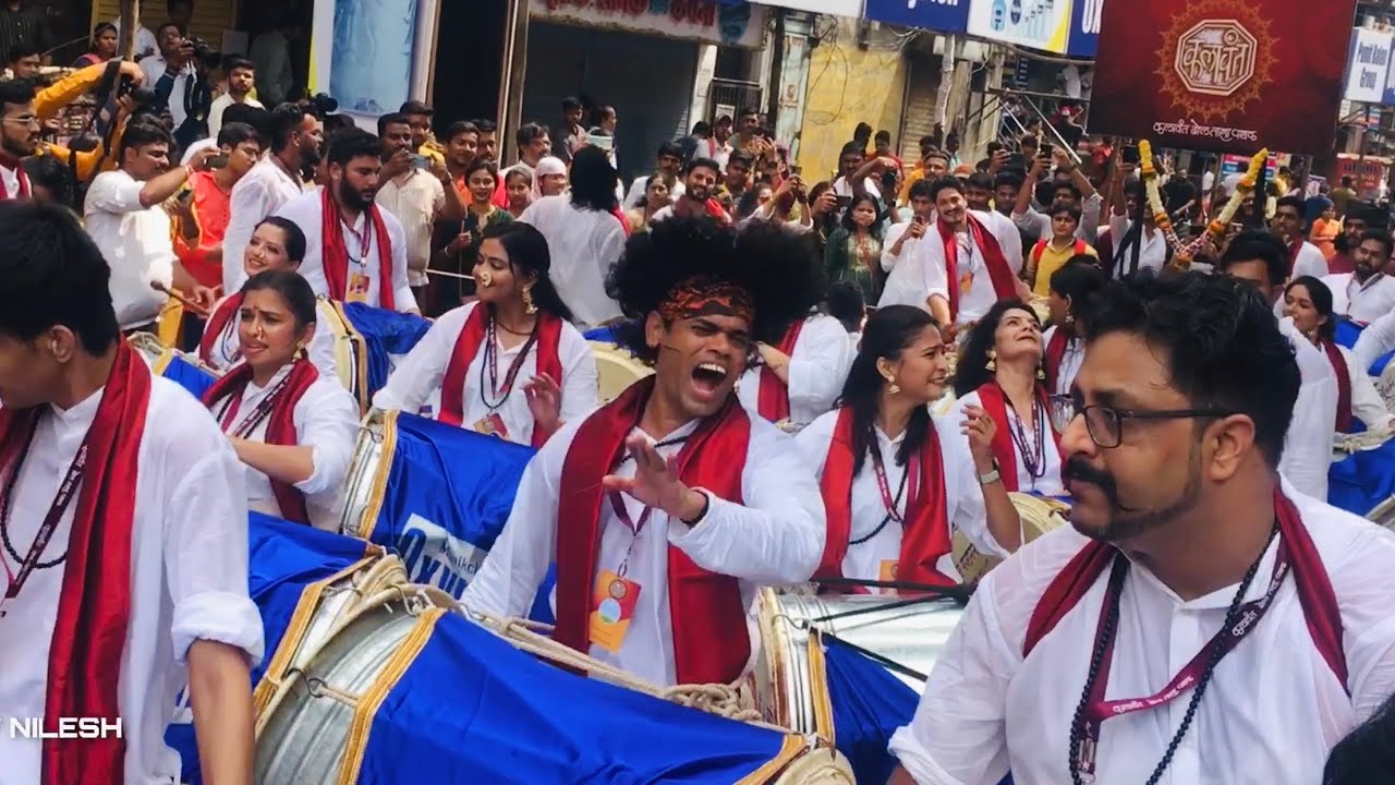 कलावंत ढोल ताशा पथक 😍 सिद्धार्थ जाधव यांचे जोरदार वादन 🔥 भाऊसाहेब रंगारी गणपती पुणे