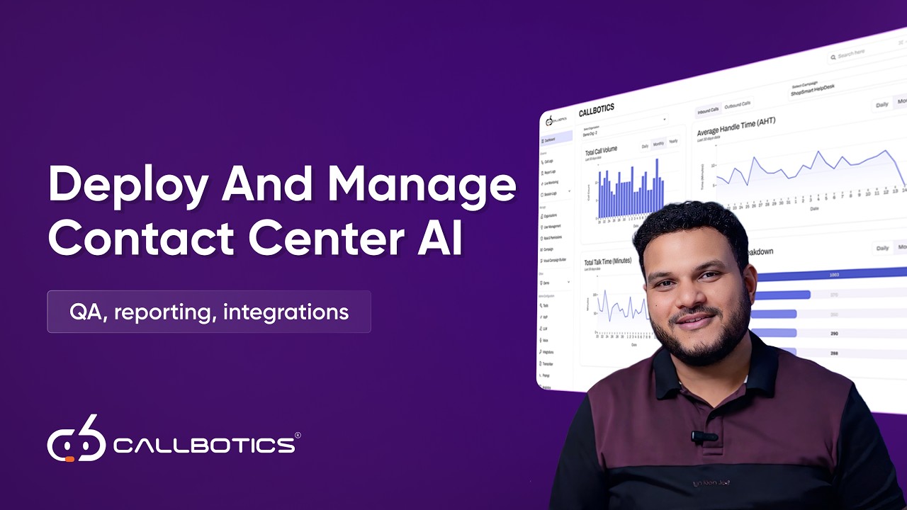 CallBotics Conversational AI Platform Overview | Voice Automation Walkthrough