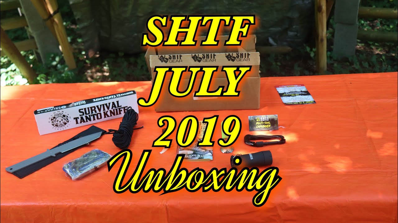 SHTF JULY 2019 Unboxing & Subscription Review