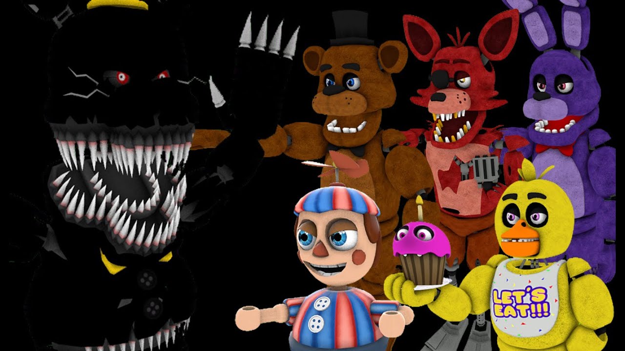 [SFM FNAF] EthGoesBOOM Halloween Special!!! || FNAF 4 Night 8