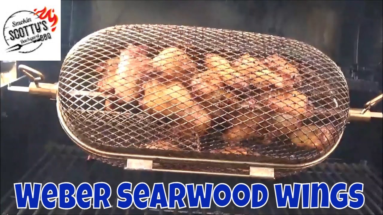 Weber searwood Wing Magic: Perfect Rotisserie Results Every Time.