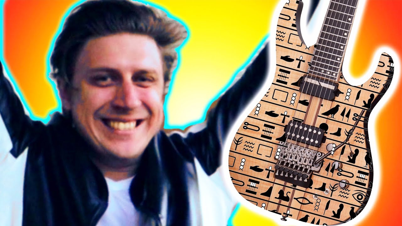 Schecter engraved my Guitar because I make YouTube videos