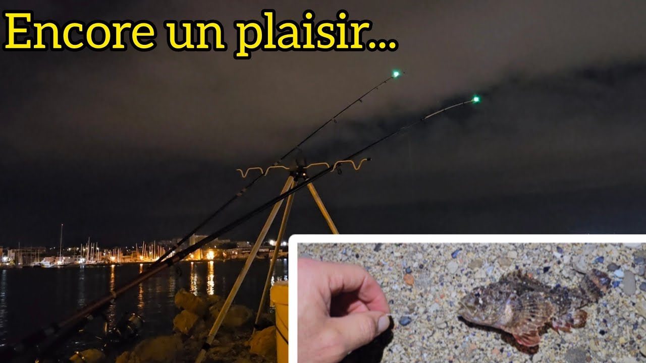 Pêche de nuit en Méditerranée : une dernière touche avant de rentrer