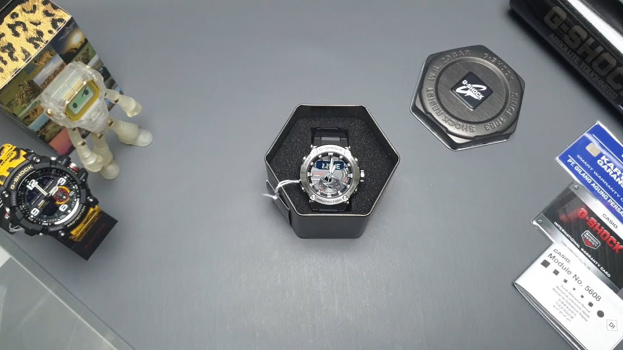 Unboxing & Cara setting G-Shock GST-B200-1A (indonesia)