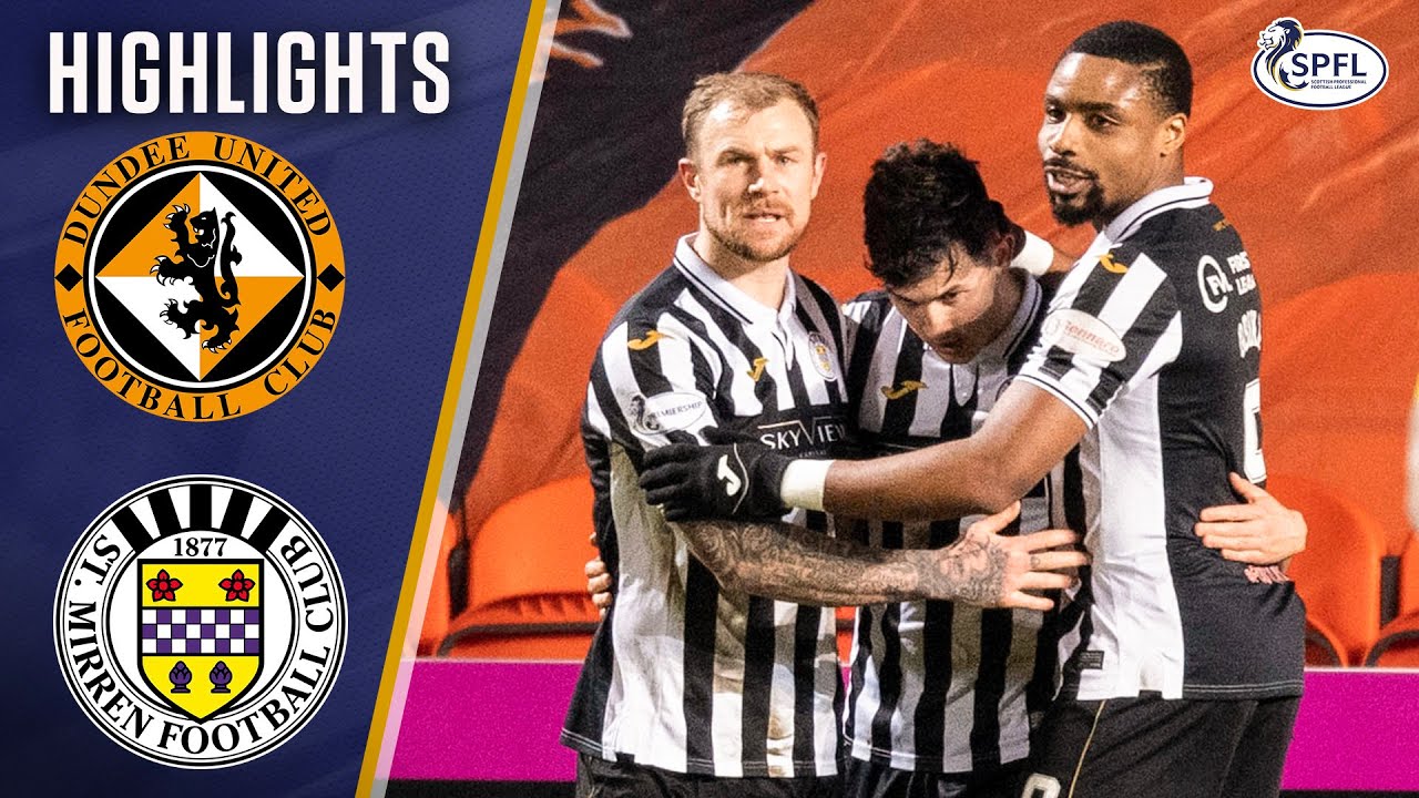 Dundee United 1-5 St Mirren | St Mirren Hit 5 As United Score Wonder Goal! | Scottish Premiership
