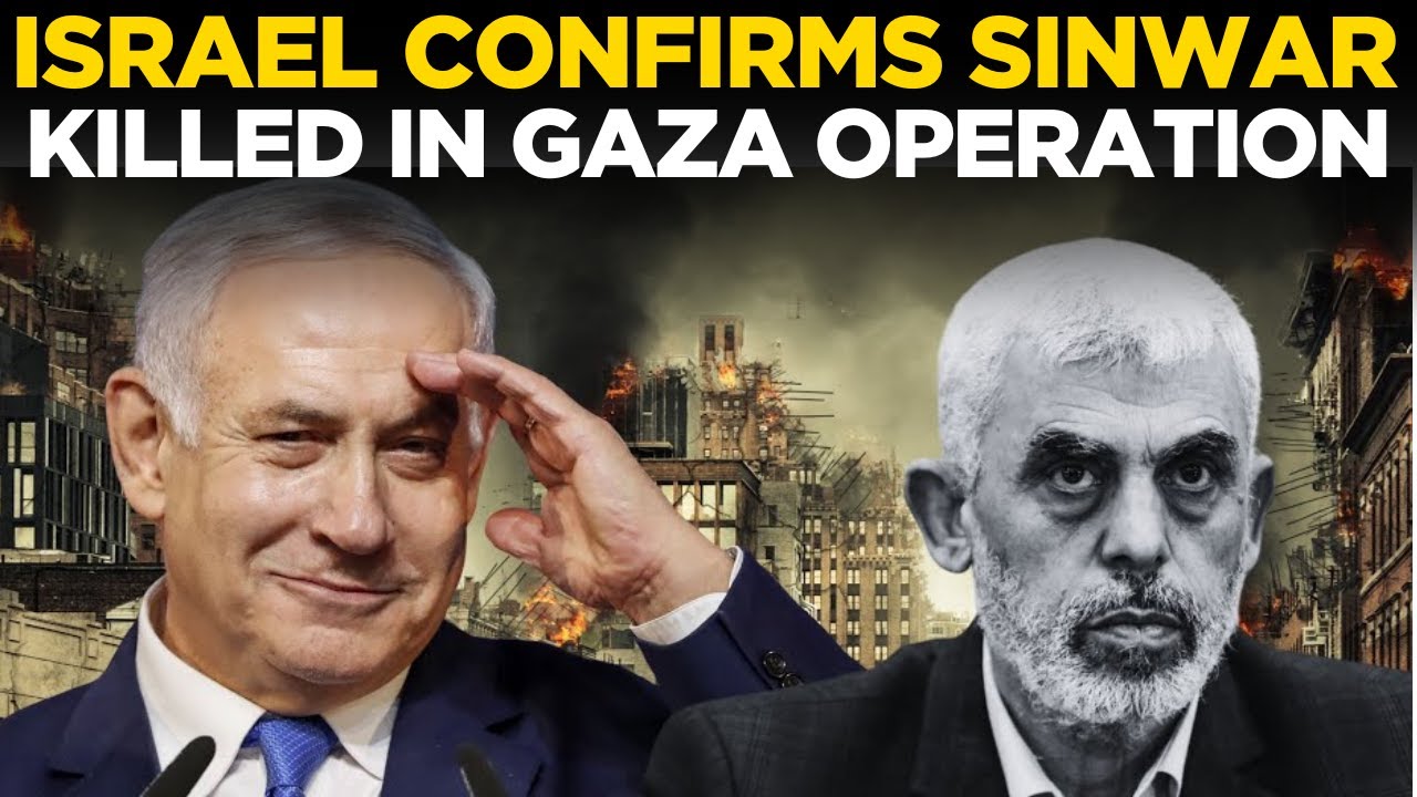 LIVE NEWS | Israel Confirms Death of Hamas Leader Yahya Sinwar in Gaza Operation | Muhammad Sinwar