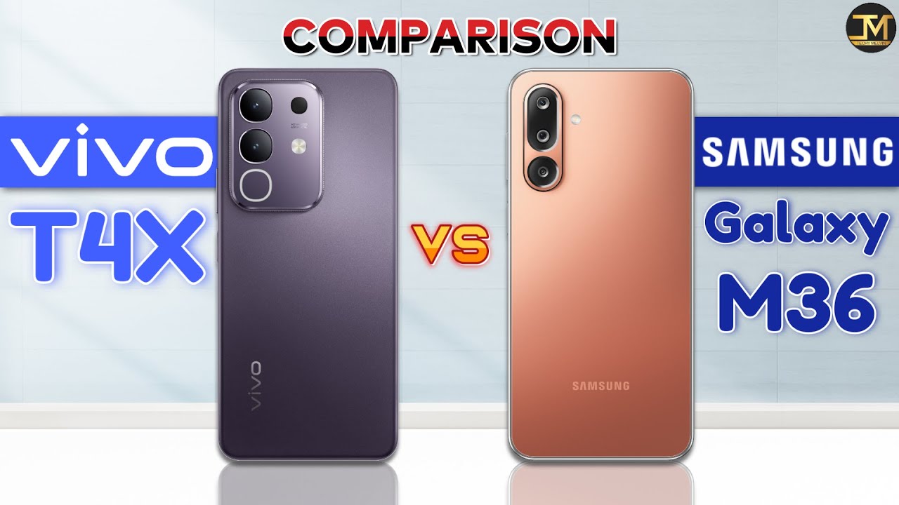 Samsung Galaxy M36 vs vivo T4X : Which Phone is Best❓🤔