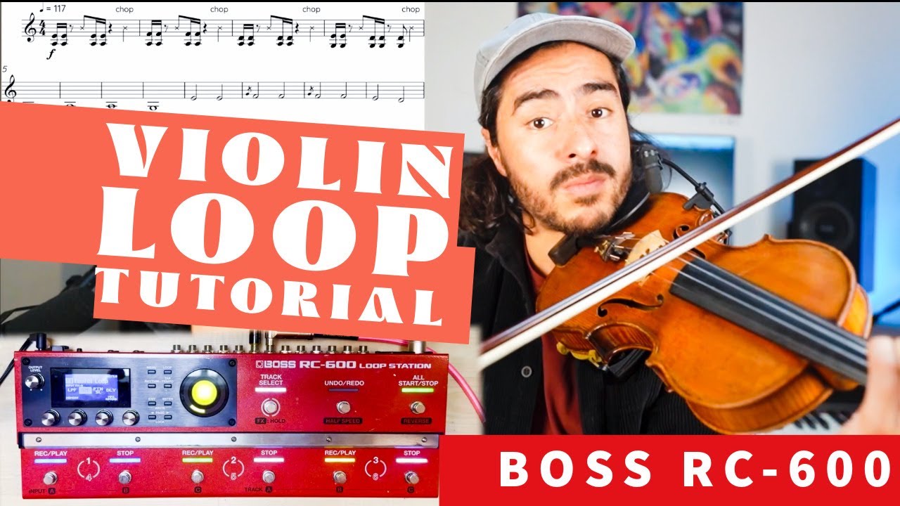 Violin Loop Tutorial ⎮ Boss RC-600