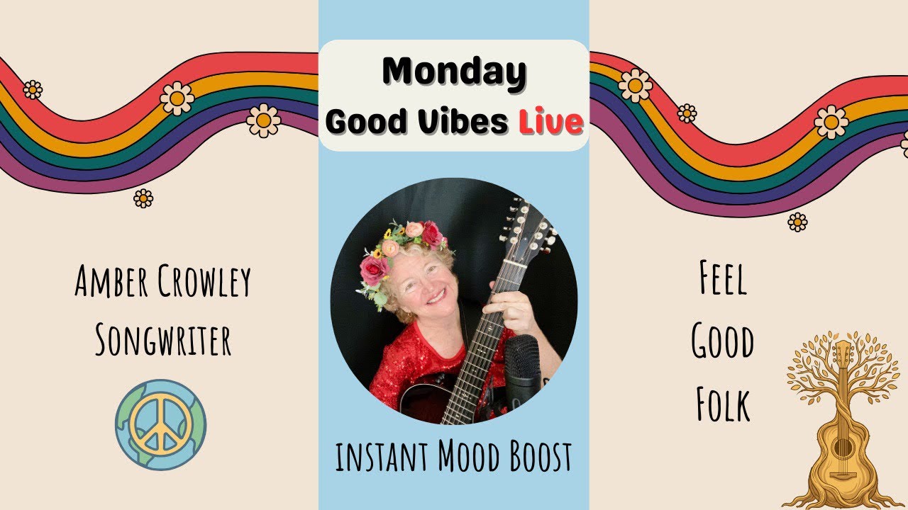 Monday Good Vibes 💜Certified Human ☮️🎶Amber Crowley Music