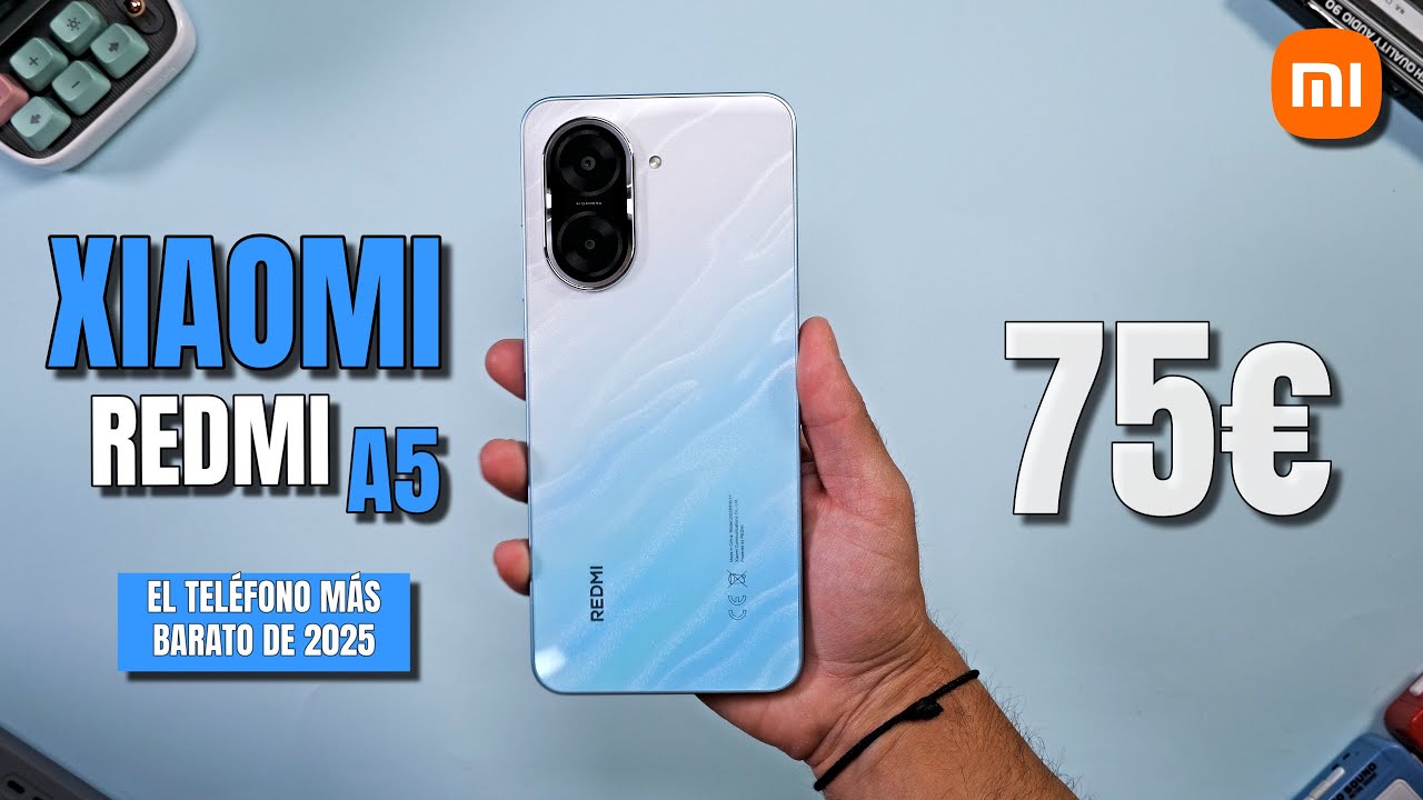 Xiaomi REDMI A5 📱 El teléfono más barato de XIAOMI en 2025 ¿Merece la pena? | Review