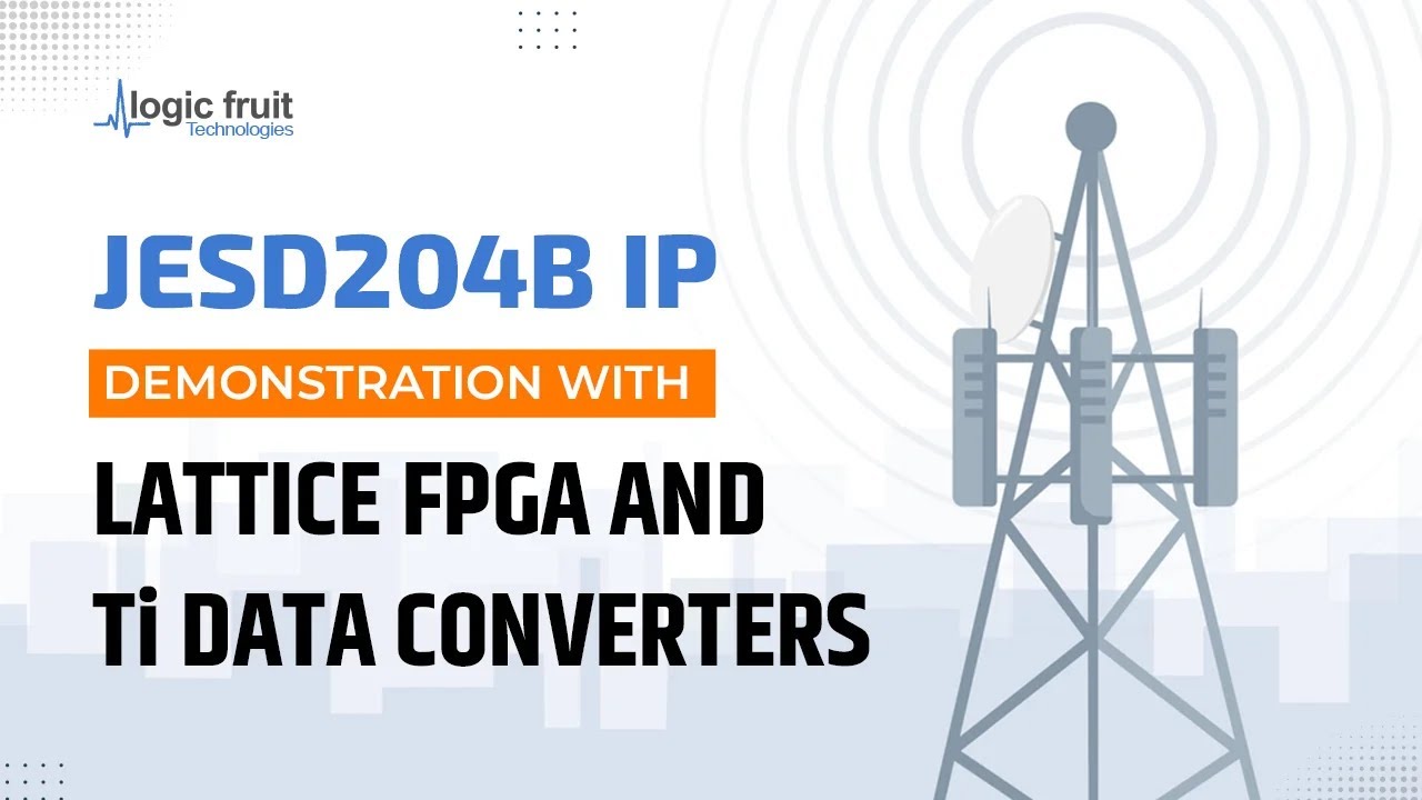 JESD204B IP Demo with Lattice FPGA and TI Data Converters