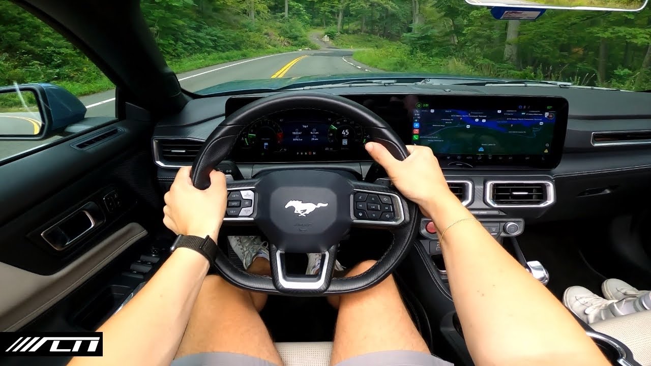2024 Mustang GT Convertible POV Drive Impressions  /// Roaring Coyote!