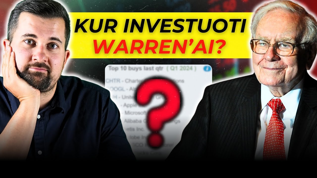 Kur investuoja GERIAUSI pasaulio investuotojai? | 2024m.