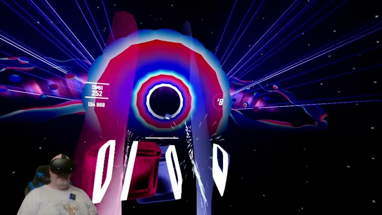 Coldplay в Beat Saber на Quest 3S Xbox Edition