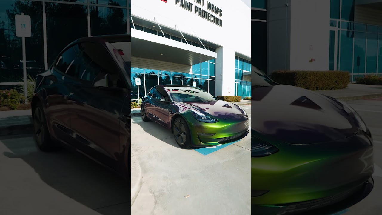 Tesla Model 3 Vinyl Wrap | Color Change Wrap | AFS