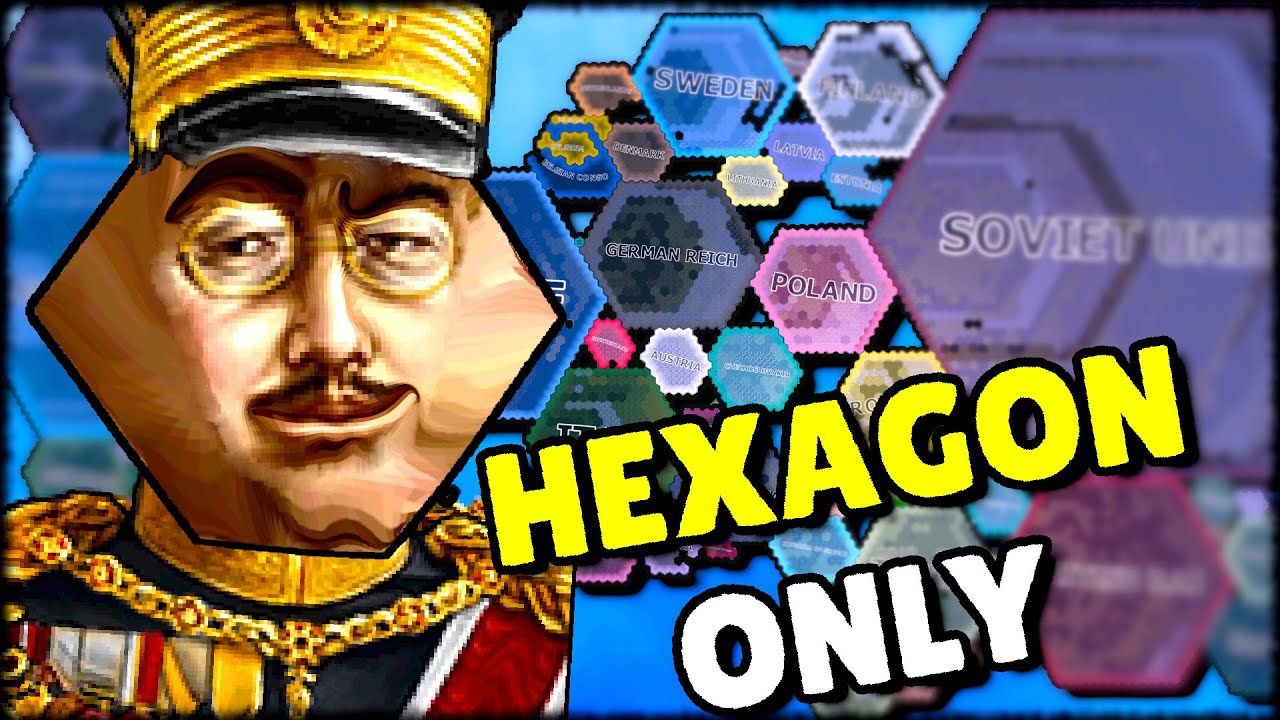 I Turned EVERY PROVINCE Into A HEXAGON In HOI4
