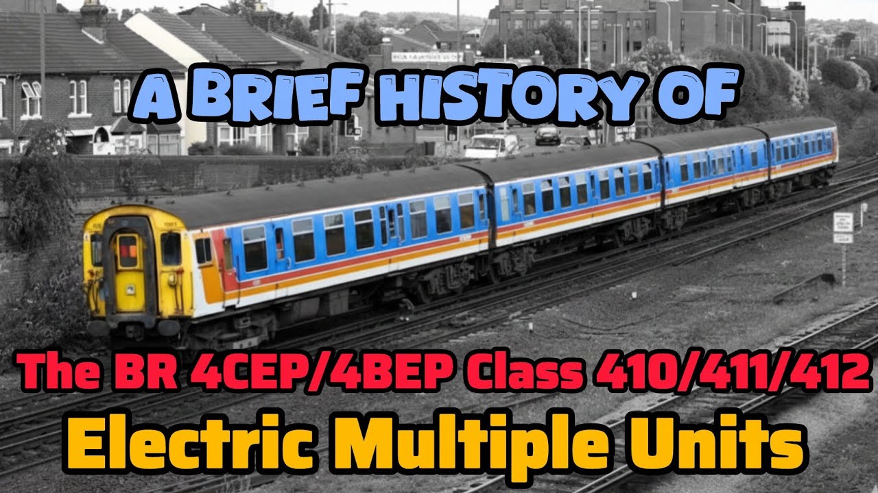 The British Rail 4 CEP, 4 BEP, Class 410/411/412 Electric Multiple Units