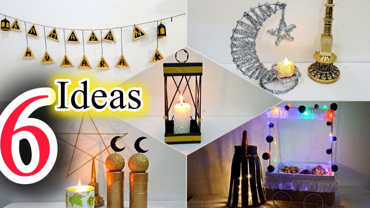 6 DIY Ramadan decoration ideas🌙! Decorating for Ramadan | #ramadan mubarak 2025