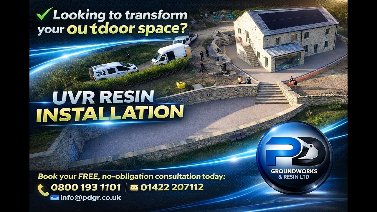This Is How We Transform a Driveway with Resin (Before & After) #resindriveway #beforeandafter