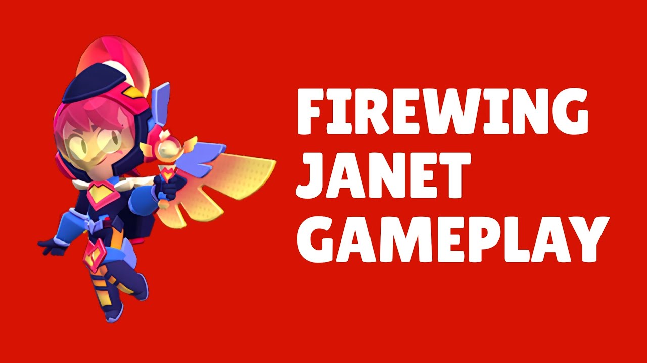 Firewing Janet Gameplay (Brawl Stars)