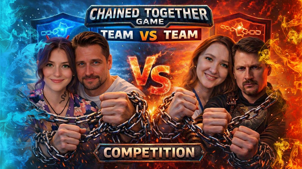 CHAINED TOGETHER ➜ Жесткая заруба Charmy & Alex BM VS Lenki & SnowBoy