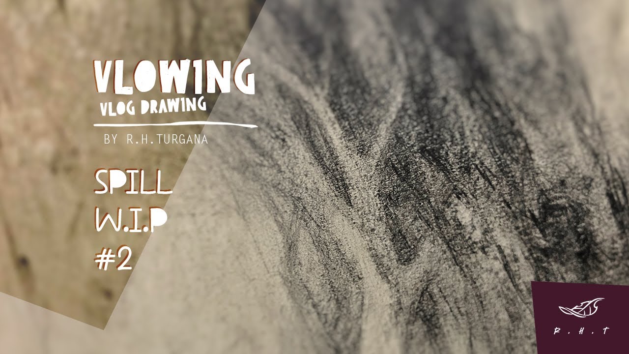 VLOWING ; spill w.i.p #2  |  pensil graphite pada kertas