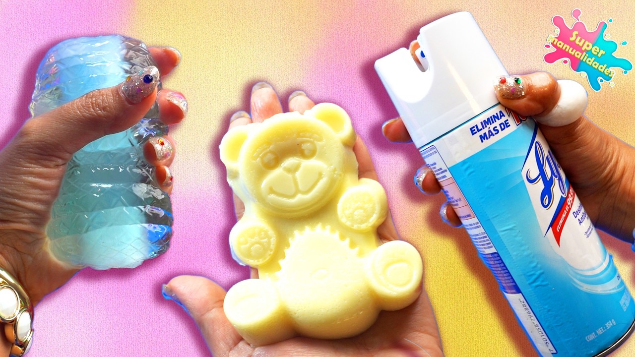 Hice Taba Squishies caseros con recetas virales - Supermanualidades