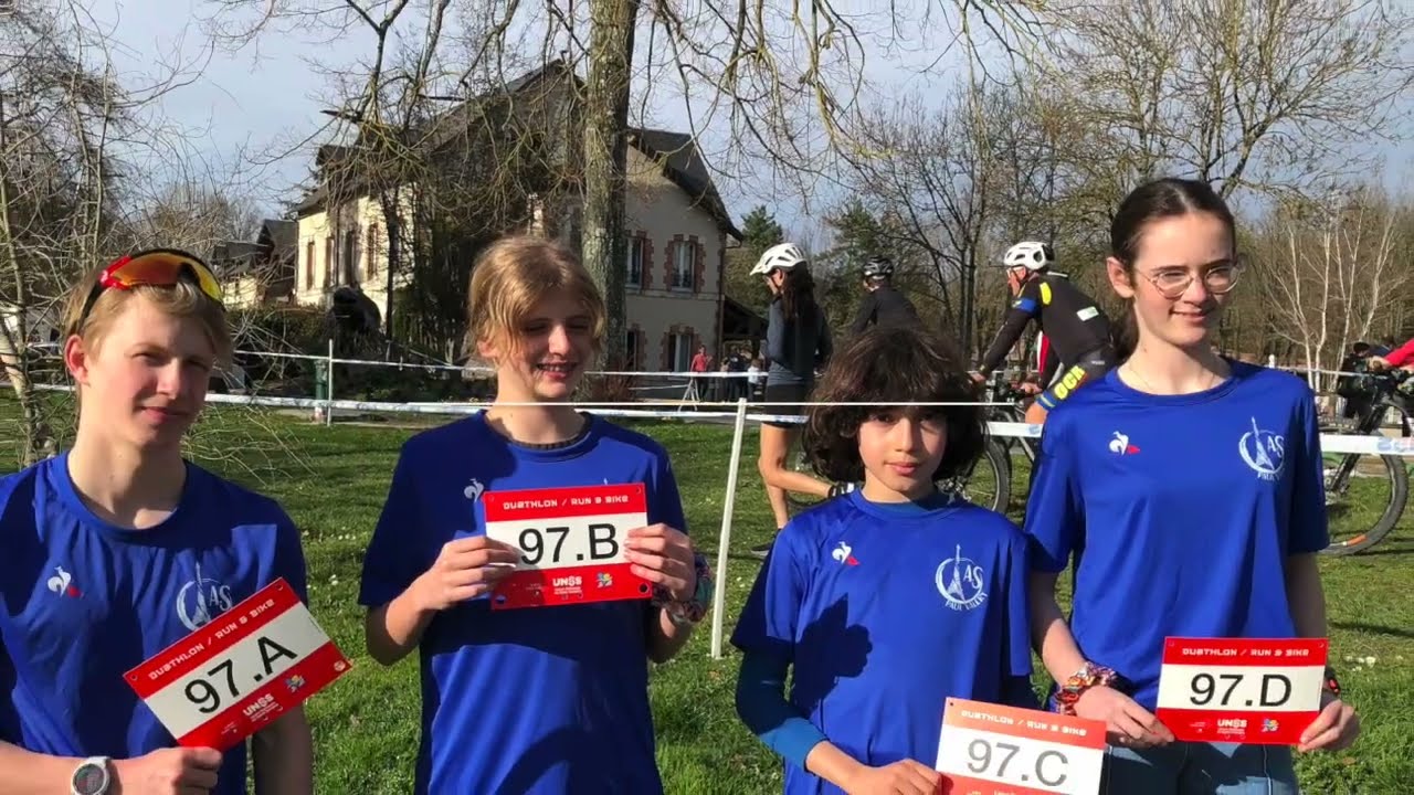 France UNSS de Duathlon - Run and Bike 2023