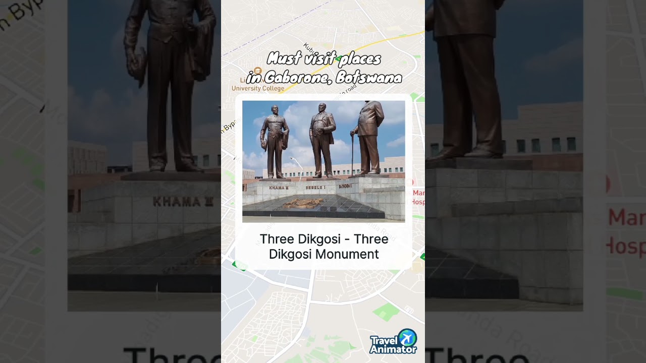 Must visit places in Gaborone , Botswana @TravelAnimator