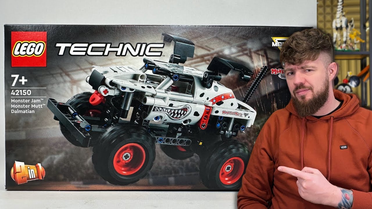 MONSTER JAM MUTT DALMATIAN 🛞 LEGO TECHNIC 42150 RECENZJA