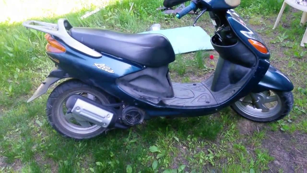 Yamaha Grand Axis 100 (+ 20 КМ/Ч!!!)  ЗАМЕНА ГЛУШИТЕЛЯ