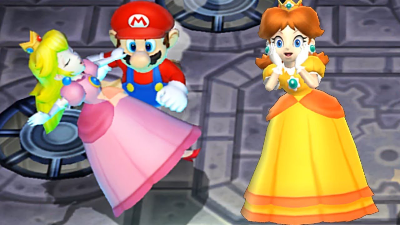 Mario Party 9 Free Play Mode - Mario vs Luigi vs Princess Peach vs Daisy Master Difficulty Gameplay