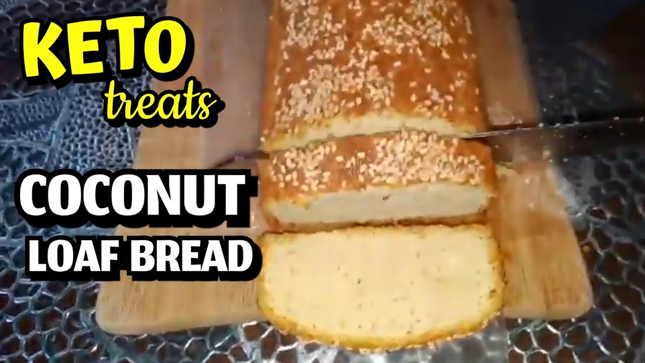 KETO COCONUT LOAF BREAD  | NO EGGY TASTE | Dairy Free