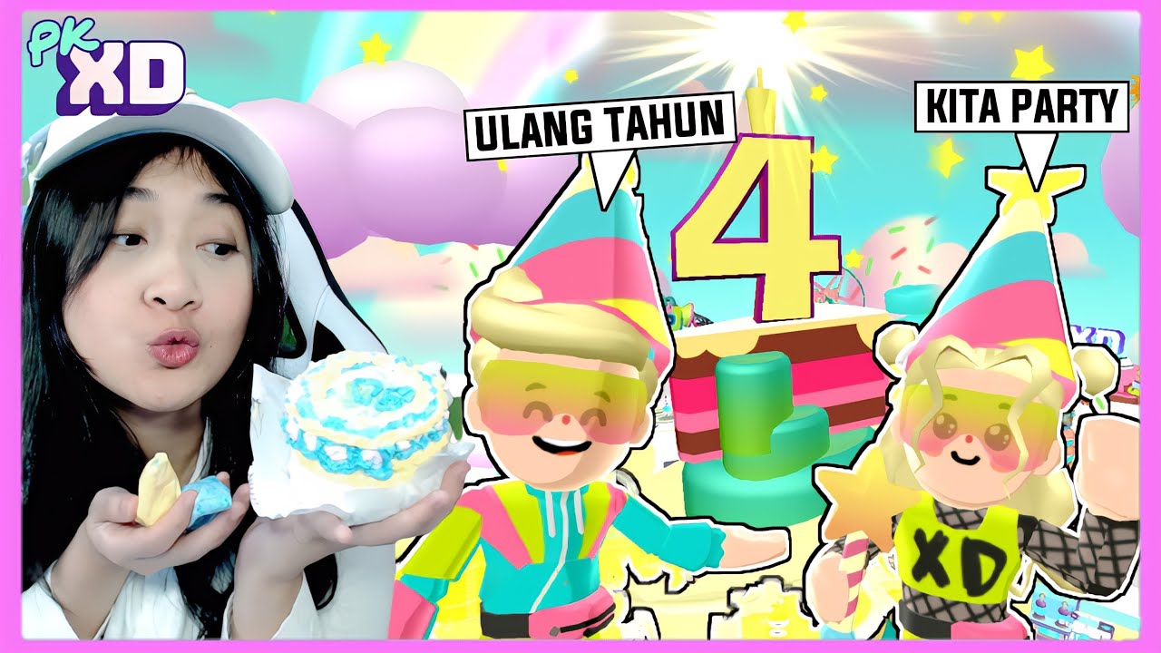 Aku  Membuat Pesta Ulang Tahun PK XD yang Sangat Meriah, Kalian Datang ya!@bangboygamingYT